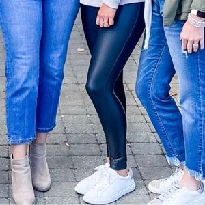 SPANX Faux Leather Leggings